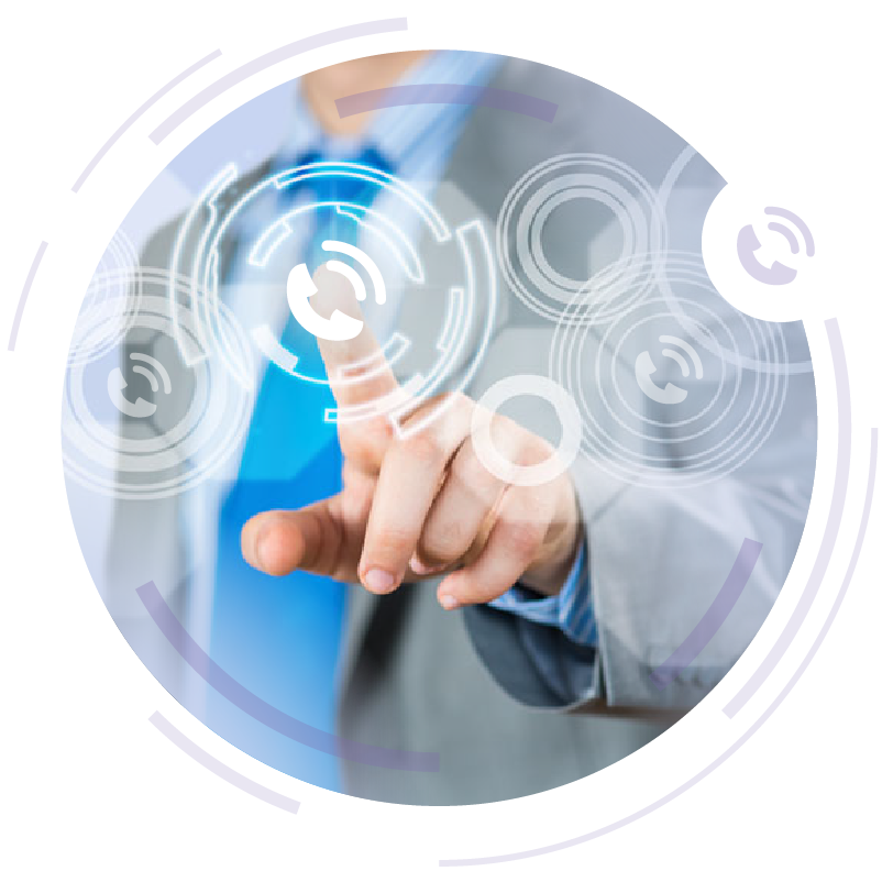 SA_HOME_ClientRelations finger touching phone icon