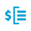 campaign cost icon